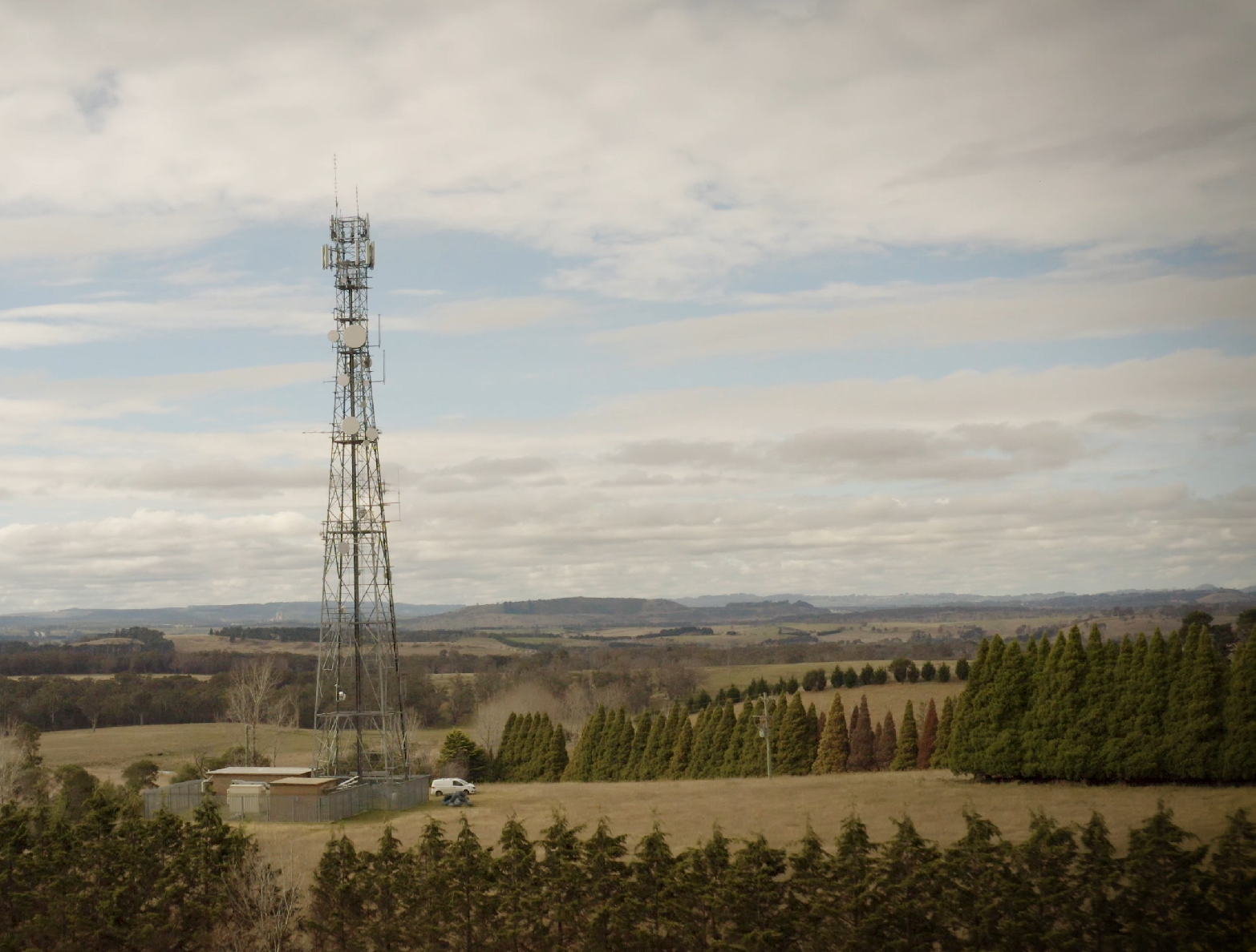 Image of Tower amongst the land
